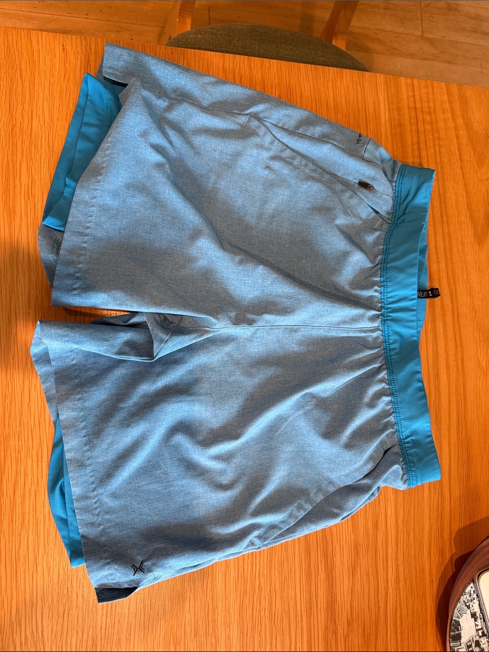 Men's 6” Light Blue running Shorts